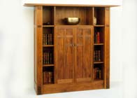 Bookcase in English Walnut