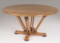 Oak dining table 'Brunel'