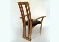Dining Chair in walnut