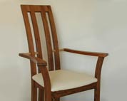 Dining Chair in walnut