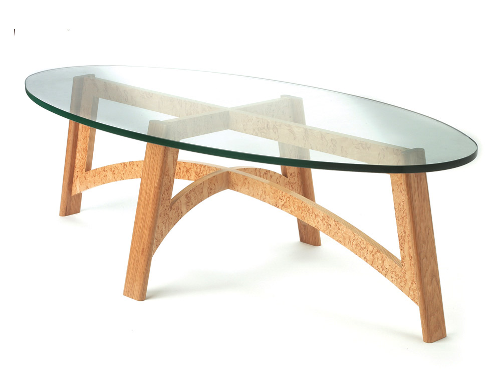 Glass top deals coffee table oval