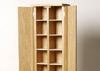 Bespoke CD or DVD cabinet in solid wood