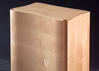 Bespoke chest of drawers in maple