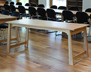 Dining table in solid oak